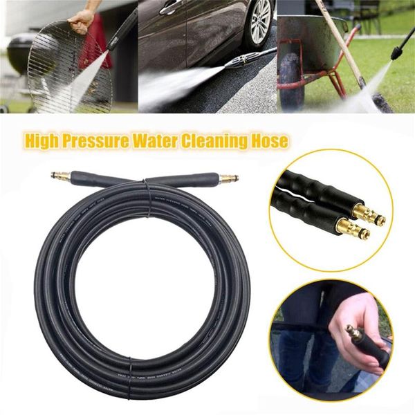 

meters high pressure washer hose replacement pipe car water cleaning cord extension quick coupling washing accessories watering equipments