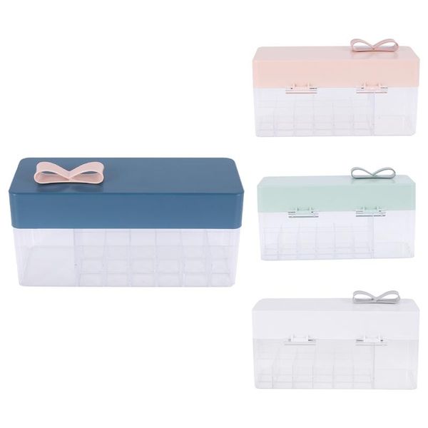 

makeup storage box lipstick holder dustproof with lid deskladies gift boxes & bins