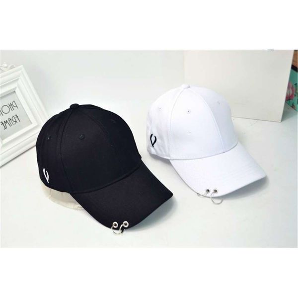 

ball caps ring cap hip hop style iron black baseball men's and women's tide wind sun hat, Blue;gray