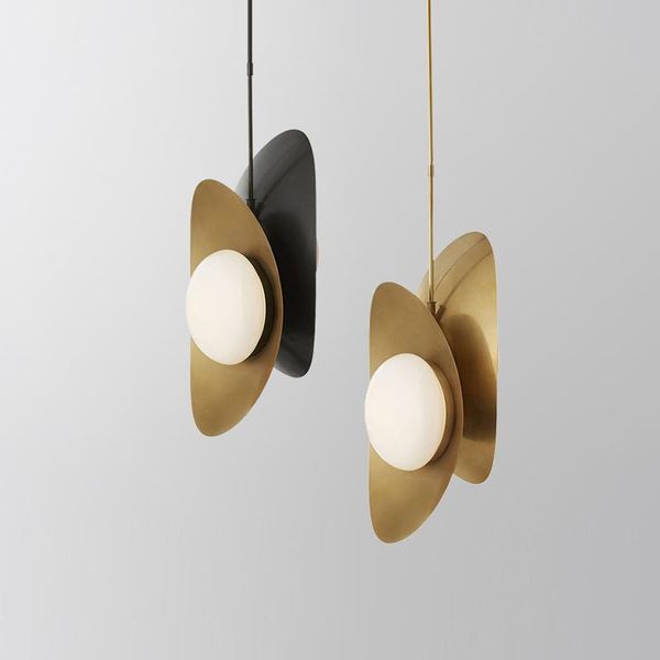 

pendant lamps modern luminaria pendente glass led lights restaurant home decoration e27 light fixture hanging ceiling