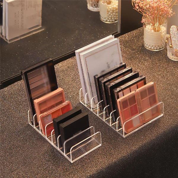 

7grids eyeshadow palette acrylic storage shelf deskdrawer cosmetics makeup powder cake showcase display organizer holder boxes & bins