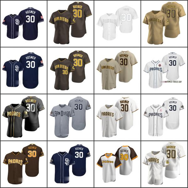 

san diego padres men 30 eric hosmer women youthjersey, Black;red