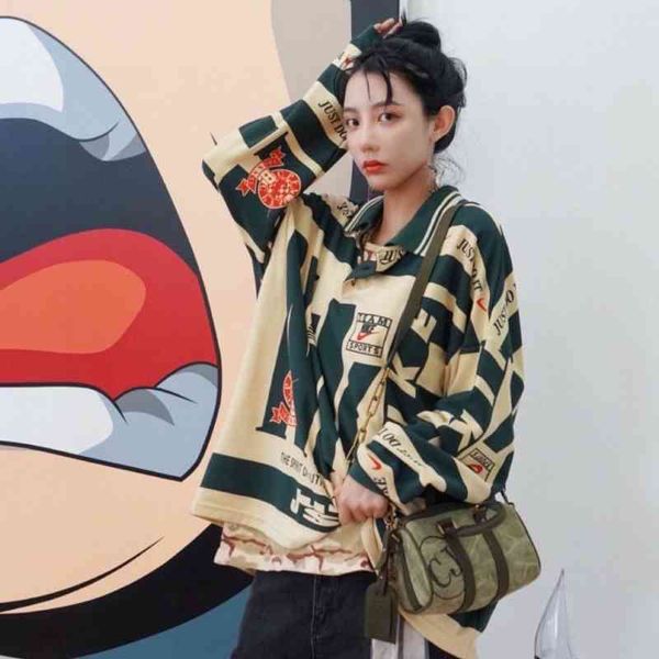 

nk cactus plant flea market cpfm co branded letter print contrast polo shirt md, White;black