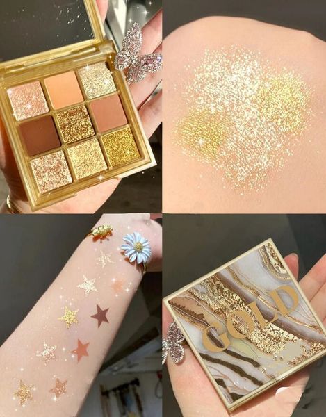 

2021 brand maquillage beauty eyeshadow makeup eye shadow platette 9color/pcs eyes