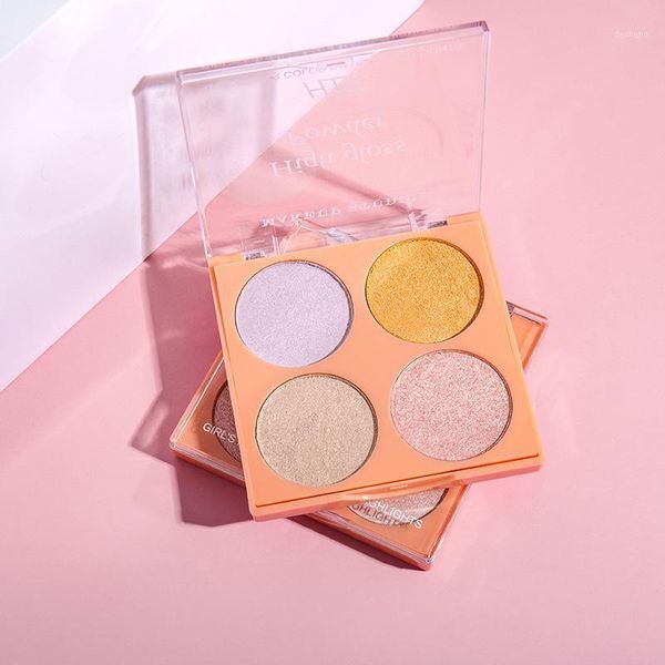 

super fire four color eye shadow mashed potatoes sequins bead light waterproof not dizzy catch portable earth shadow1