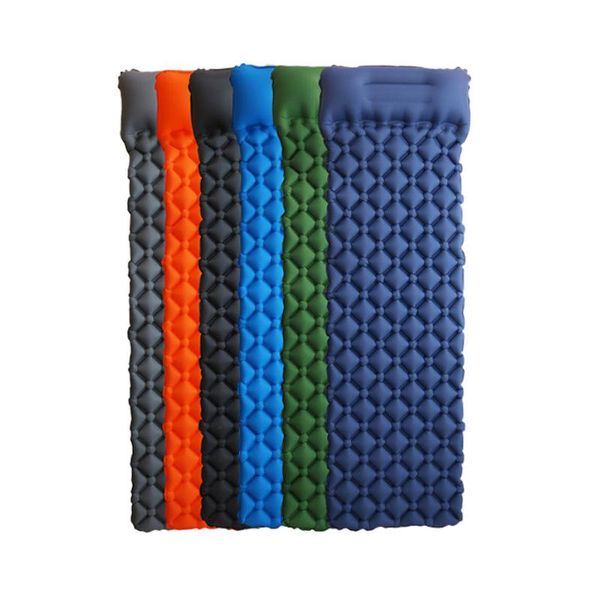 Outdoor-Pads, feuchtigkeitsbeständig, aufblasbare Campingmatte, tragbar, TPU, ultraleicht, für Strand, Picknick, Isomatte, Luftmatratze, Bettkissen