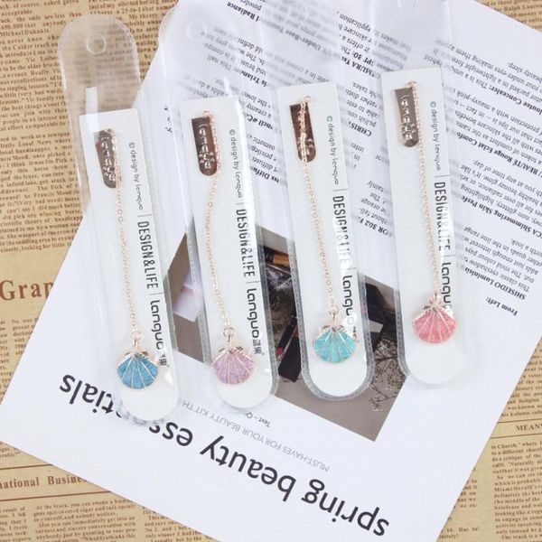 

bookmark simple shell pendant student supplies creative school for children bznvn