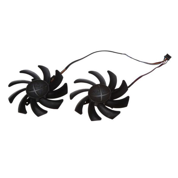 

2pcs/set cf9010h12s rx 480/470 vga gpu cooler graphics fan for xfx r9 390x/390 8g rx480 rx470 video card cooling fans & coolings