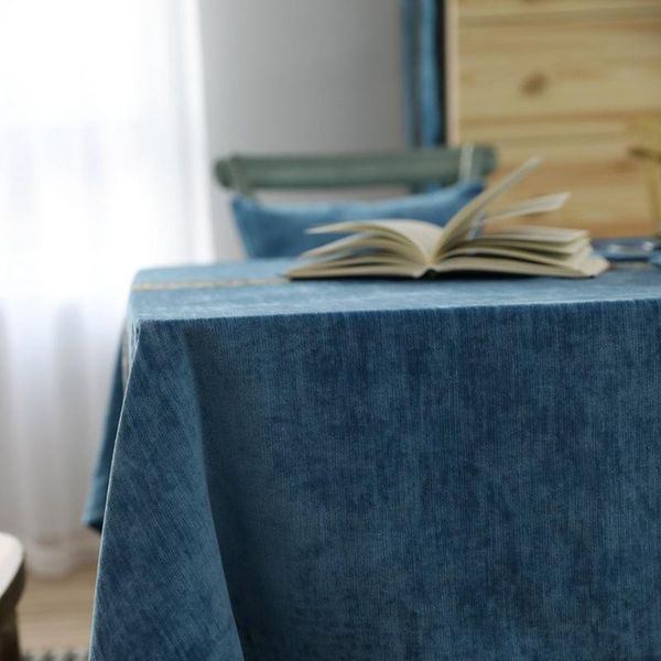 

table cloth simple solid color high-grade tablecloth coffee flag