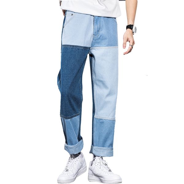 

men's pants cotton jeans, casual jeans washed of slim fit, cargo pants for men 5q87, Black