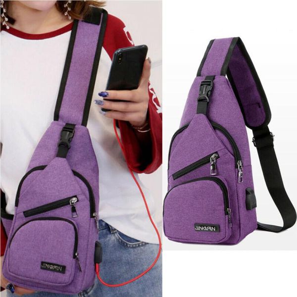 

waist bags men women nylon sling bag crossbody shoulder chest cycle daily travel