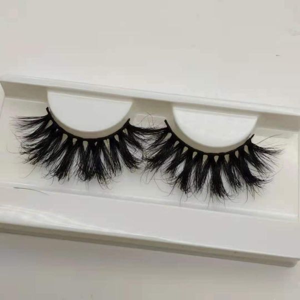 

30/50/100 pairs 25mm mink eyelash mix wholesale fluffy dramatic volume lashes extension fast false eyelashes