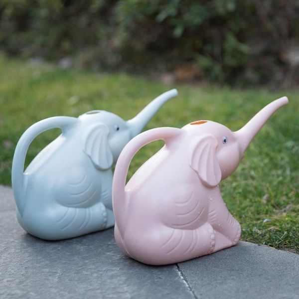 

watering equipments cute elephant kettle mouth bottle home gardening water gadget succulents flower potted