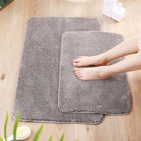 

cushion/decorative pillow bathroom non-slip mat 80 x 120 cake velvet solid color carpet toilet door absorbent bedroom floor rug