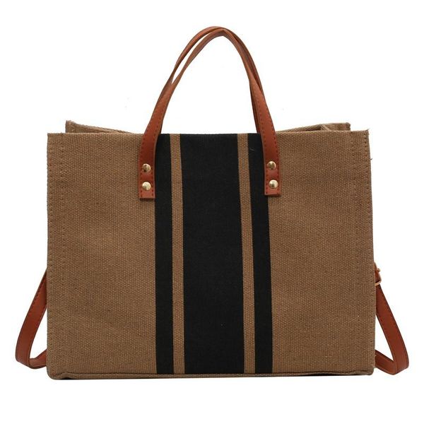 

evening bags fashion designer shoulder crossbody casual women totes shopping bag female canvas solid color large handbag for 2021