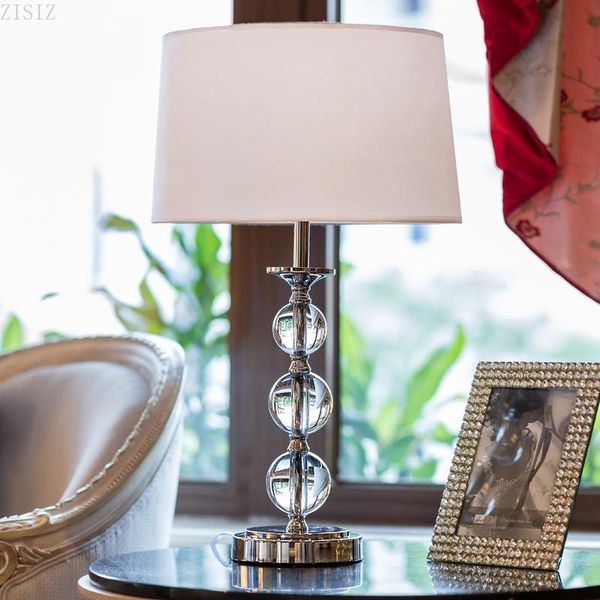 

table lamps zisiz lamp luxurious bedside for bedroom living room decoration night light indoor lighting fixture home