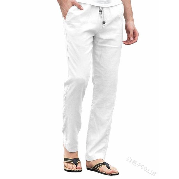 

wepbel all-matching teenagers men pants korean style man trendy casual slim fit straight trousers men's, Black