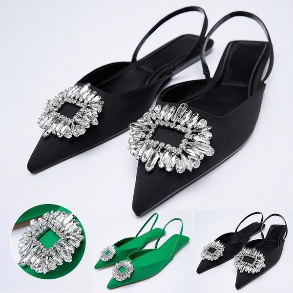 

dress shoes summer 2021 women's rose pink wedding sequined exposed documentary, Black