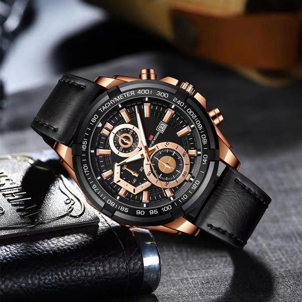 

wristwatches relogio masculino fashion watch men 2021 brand sport watches mens waterproof quartz clock man casual military wristwatch, Slivery;brown