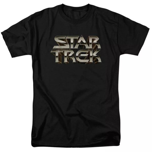 

Star Trek Feel The Steel TV Show T-Shirt Sizes S-3X NEW, White;black