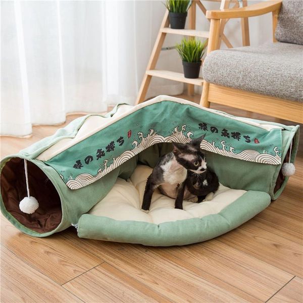 

cat beds & furniture tunnel pet bed house kennel nest cute removable dog sofa warm cushion products1
