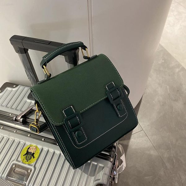 

evening bags all-match trend fashion one-shoulder messenger bag female niche design leather saddle