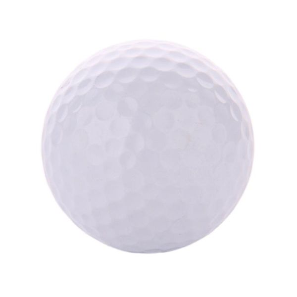 

golf balls 5pcs swing training aids indoor double layer practice (white)