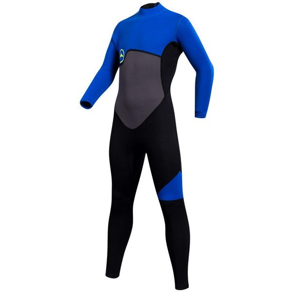 

one-piece suits kids wetsuit neoprene 2mm thick long sleeve one piece uv protection sun sunsuit for girls boys