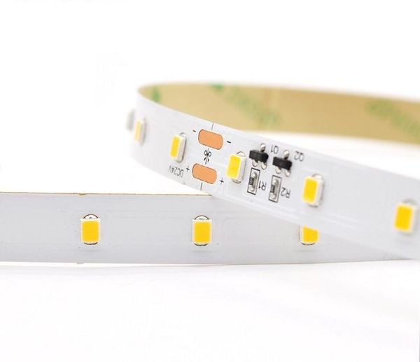 

strips [seven neon]dc24v 9.6w 22-24lm/led 64led/m white/warm white/nature white high brightness led smd 2835 flexible strip