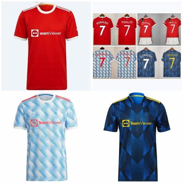 

2122 man lian jersey no. 7 c luo children's fan player soccer jersey training shirt other styles contact, Gray