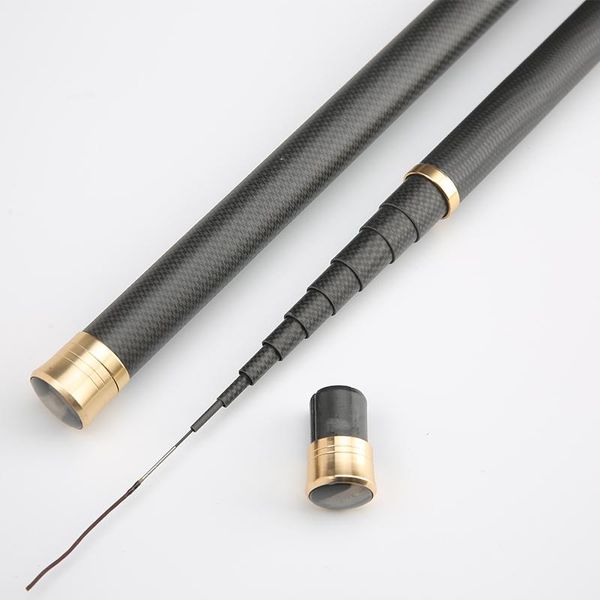 

super light hard carbon fiber hand fishing pole rod 2.7m/3.6m/3.9m/4.5m/5.4m/6.3m/7.2m/8m/9m/10m stream boat rods