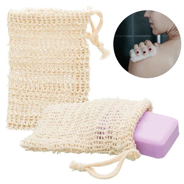 

soap dishes 1pcs soft foaming net bag skin cleaner easy bubble mesh body cleaning tools storage bathroom accessories