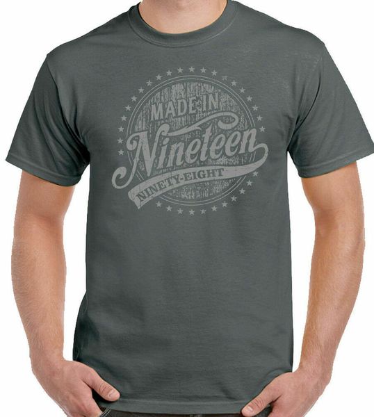 

23rd birthday 1998 made in nineteen ninety eight man fun 23, White;black