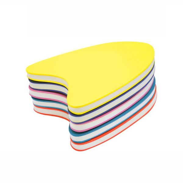 

pool & accessories children's swimming board floating plate a shape eva back float kickboard outdoor beginner training safety supplies