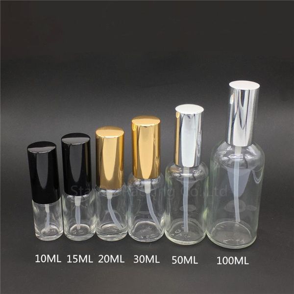 

storage bottles & jars 5ml 10ml 15ml 20ml 30ml 50ml 100ml empty transparent glass spray bottle perfume container refillable cosmetic atomize