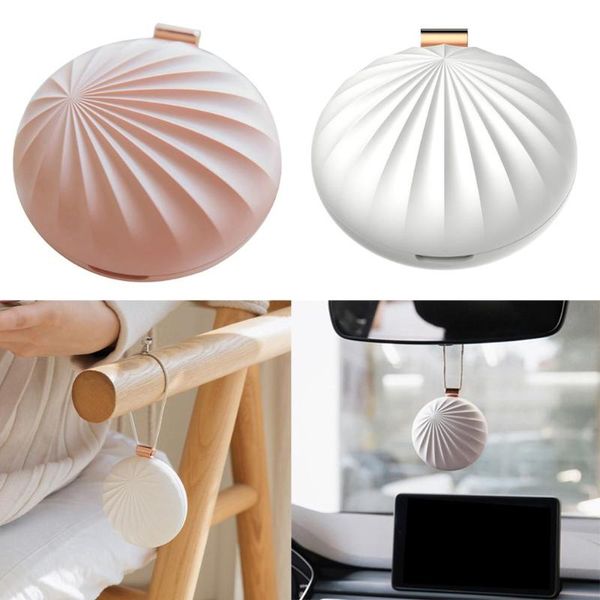 

car air freshener portable usb shell essential oil diffuser home fresher