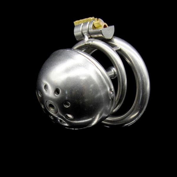 

cockrings stainless steel cage with urethral tube male chastity device a221 cock belt rings