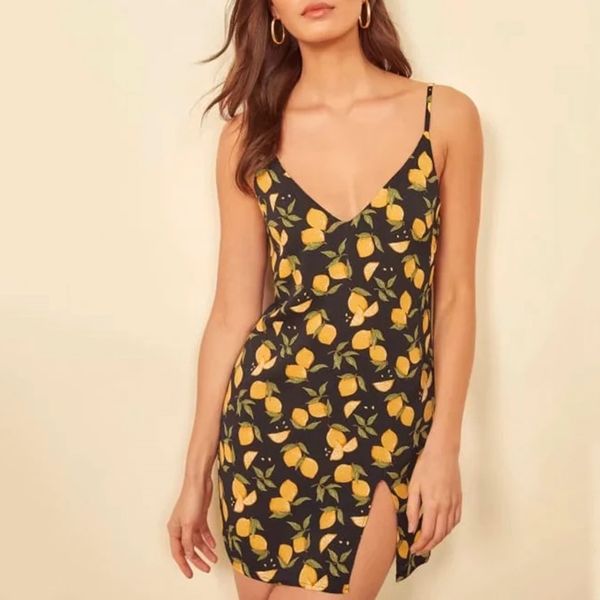 

summer vintage dress black elegant mini dress beach female short dresses boho vestidos v neck slit sundress 210415, Black;gray