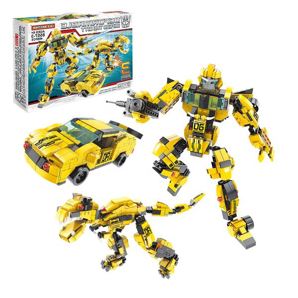 

building blocks transformersing toys girls and boy banbao creator 3 in 1 building