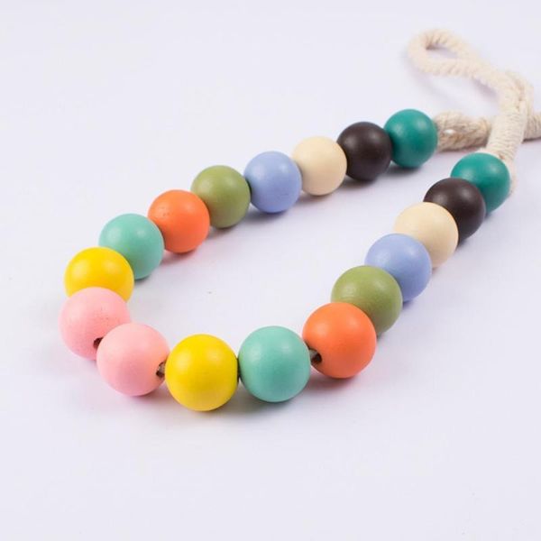 

other home decor round beads 2pcs unique drape holdbacks simple style curtain hoop non-slip for living room