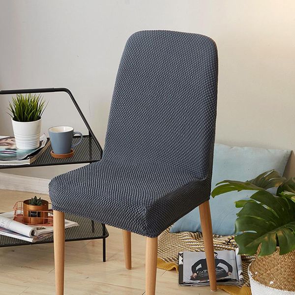

chair covers japan style knitted cover one-piece stretch home dining office el banquet thick elastic