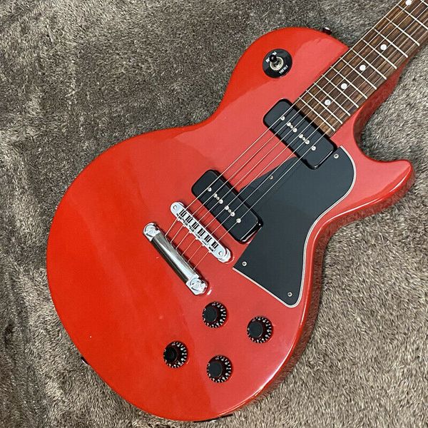 

les junior special red 2001 usa w/ p-100 electric guitar,