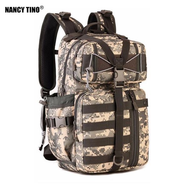 

military assault bags army tactical molle backpack outdoor hiking camping hunting camo trekking pack
