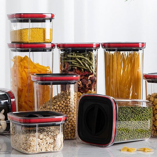 

storage bottles & jars kitchen household airtight tank thickened moisture-proof grain dried fruit sealed set fu