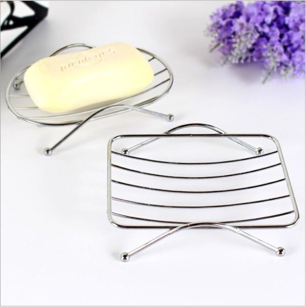 

soap dishes 2 colors stainless steel holder european fashion creative bathroom box rack