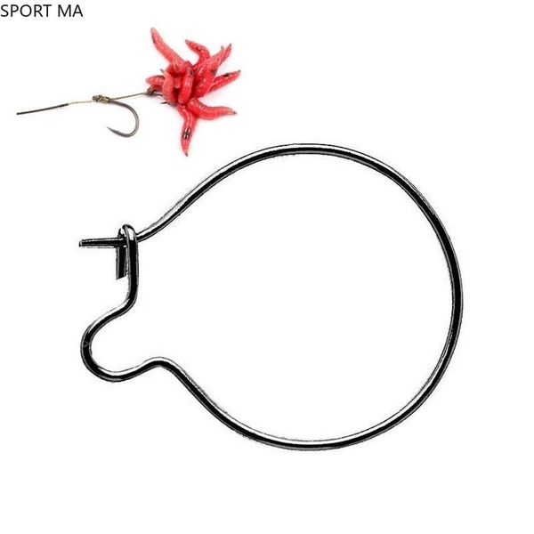 

fishing accessories 20pcs carp maggot clip bait ring hooks sport-ma sting pin spike live lure hook chod hair rig