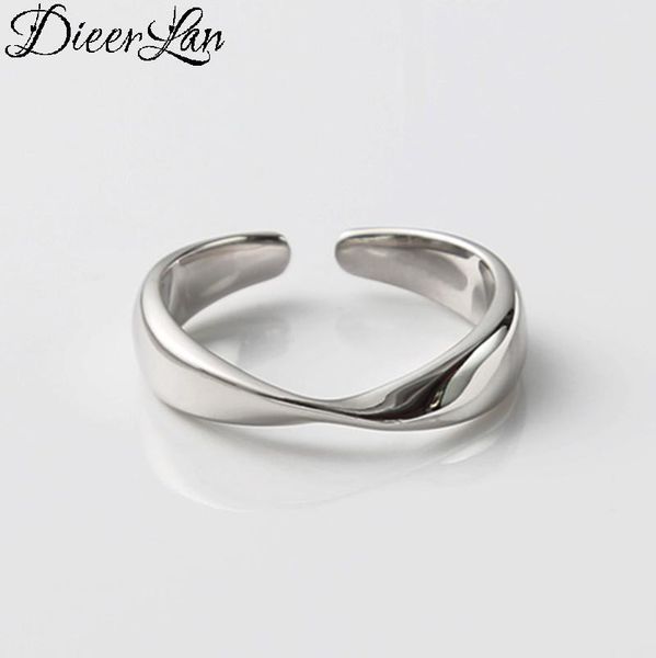 

wedding rings exaggerated personality real 925 sterling silver geometric for women fashion adjustable luxury wholesale, Slivery;golden