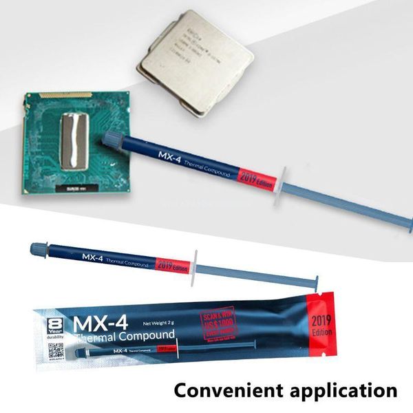 

fans & coolings mx-4 2g 4g 8g 20g grease thermal paste professional compound for intel processor cpu heat dissipation dropship