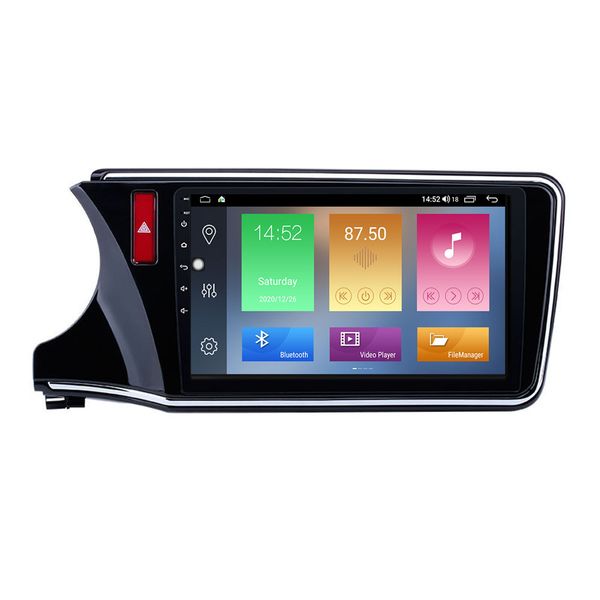 

car dvd head unit 10.1 inch android player for honda city 2014-2017 radio gps navigation system with wifi usb