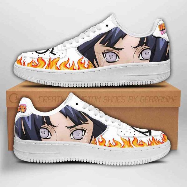 

diy af basketball shoes hinata hyuga eyes air sneakers nt anime fan gift, Black